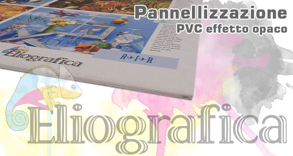 Eliografica :: Pannellizzazioni pvc opaco
